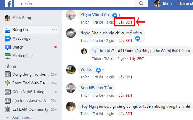 Cách Lấy Sđt Trên Facebook (Của Người Bất Kỳ), Hướng Dẫn Lấy Số Điện Thoại  Từ Facebook Đơn Giản